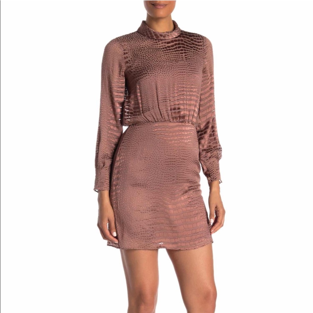 Reiss Emma snake burnout dress ( new) with tags